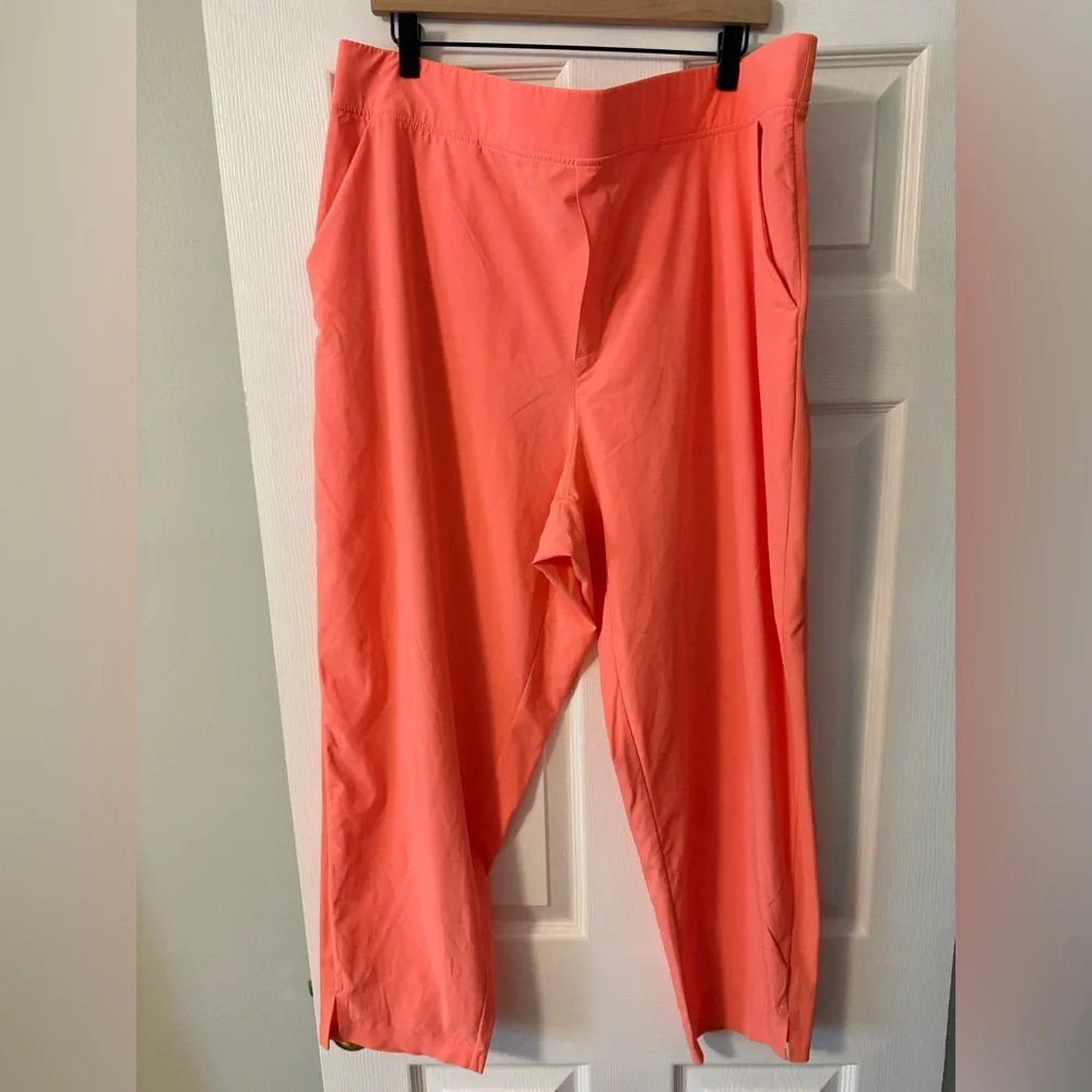 Athleta Brooklyn Ankle Pant in Sunset 🧡 Size 20 🧡 - Picture 2 of 10